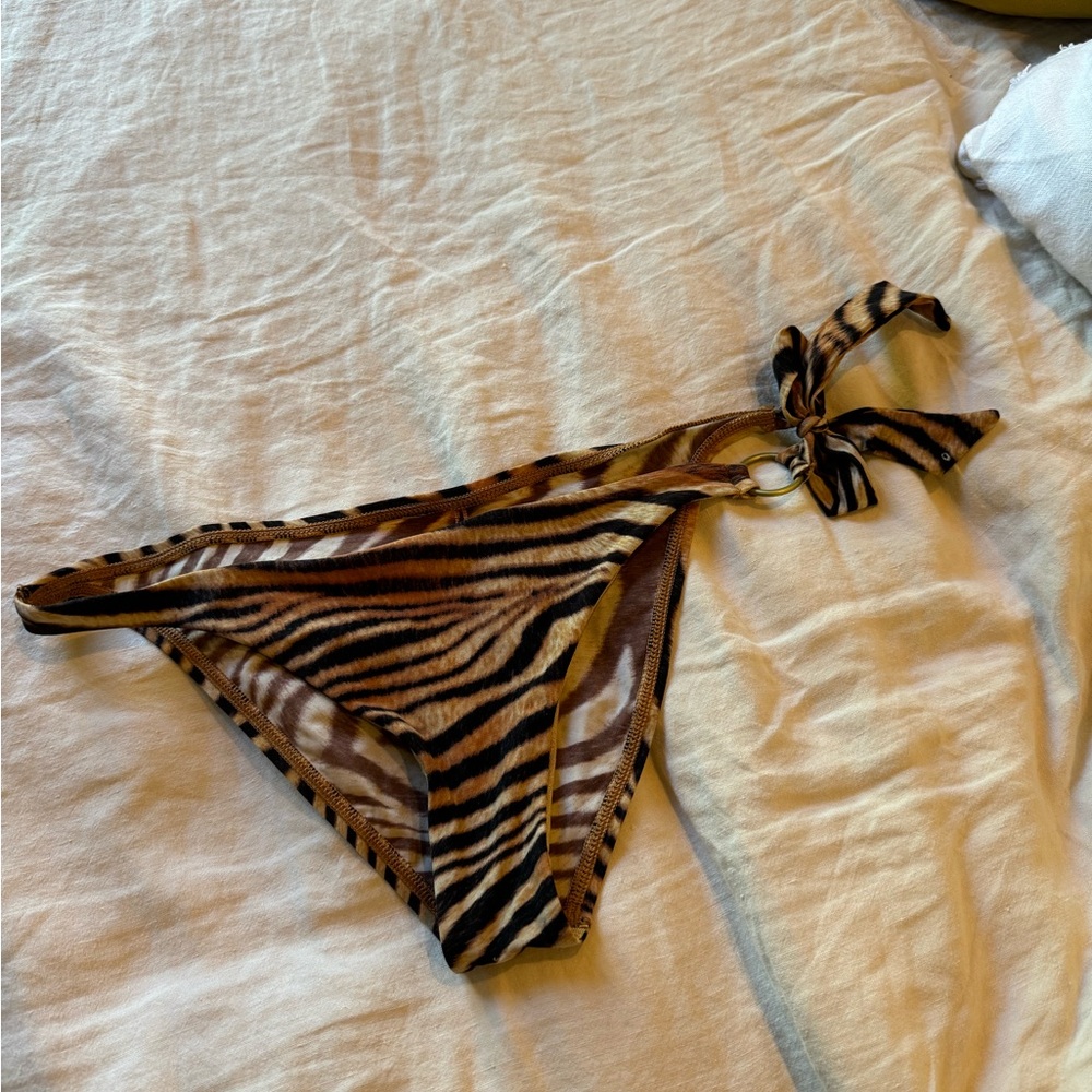 Tiger bathing suit bottoms.